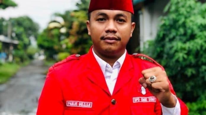 dpd_gmni_sumut_laporkan_eks_bupati_samosir_rapidin_simbolon_ke_kejatisu