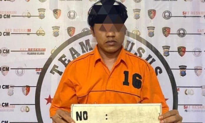 dpo_penganiayaan_berat_ditangkap_sat_reskrim_belawan