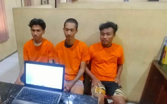 dua_pencuri_motor_dan_satu_penadah_ditangkap_polsek_delitua