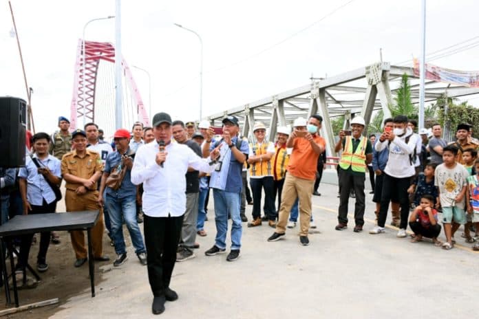 edy_rahmayadi_tinjau_penggunaan_jembatan_sei_wampu_diharapkan_memperlancar_arus_mudik_lebaran
