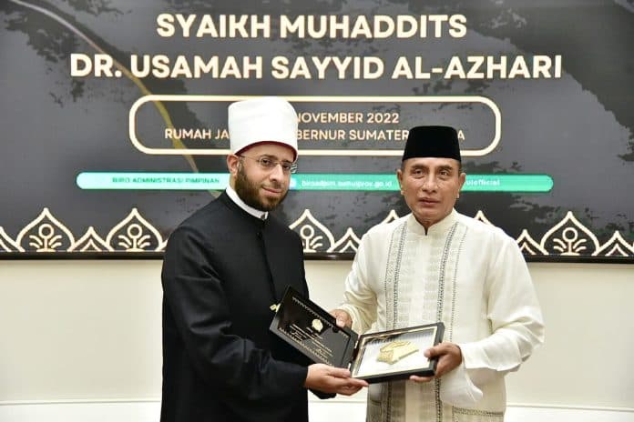 edy_rahmayadi_titip_mahasiswa_al_azhar_asal_sumut_kepada_penasihat_presiden_mesir