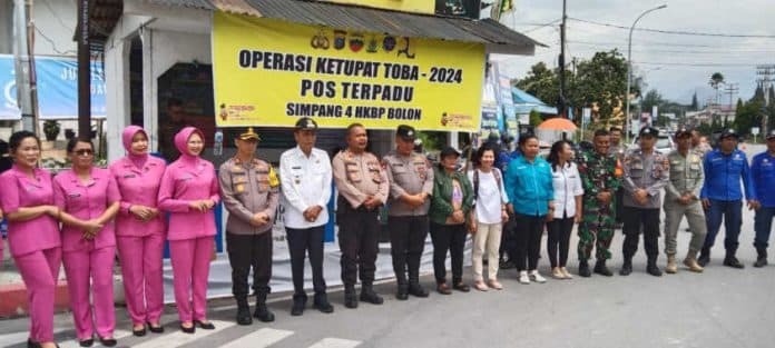forkopimda_samosir_monitoring_kesiapan_pos_operasi_ketupat_toba_2024