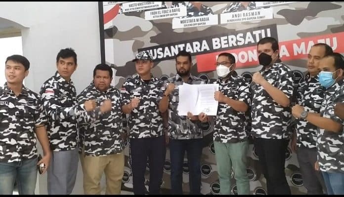 franch_bernhard_tumanggor_jabat_ketua_bapera_dairi_dan_pakpak_bharat