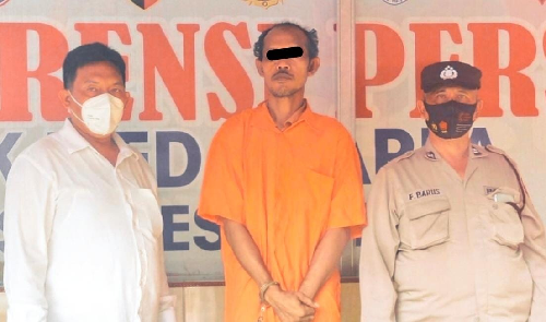 gasak_rumah_yang_tak_terkunci_pria_ini_dijebloskan_ke_sel_polsek_medan_area