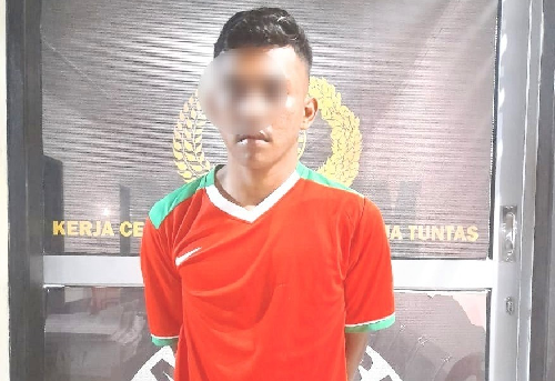 gelapkan_sepeda_motor_warga_asahan_diamankan_polsek_labuhanruku