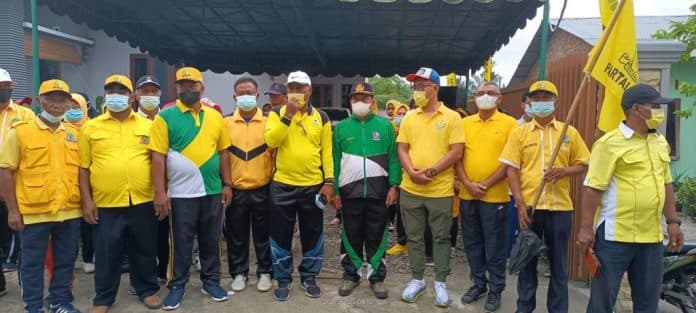 golkar_deli_serdang_gelar_jalan_santai_dan_santuni_anak_yatim