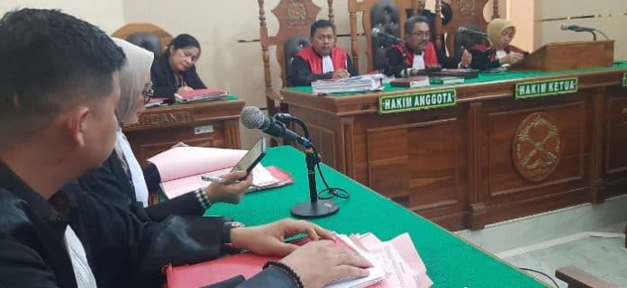 hakim_berhalangan_sidang_putusan_eks_penyidik_polsek_medan_area_ditunda