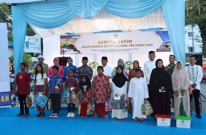 hut_ke_19_lanal_tba_gebyar_yatim_dan_sinergi_tni_polri