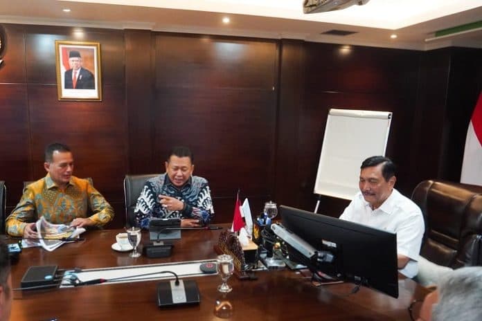 ijeck_temui_menko_marves_minta_proyek_nasional_di_sumut_dipercepat