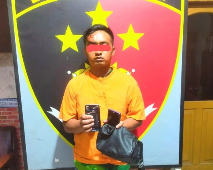 jambret_tas_berisi_handphone_warga_sergai_diringkus_polsek_indrapura