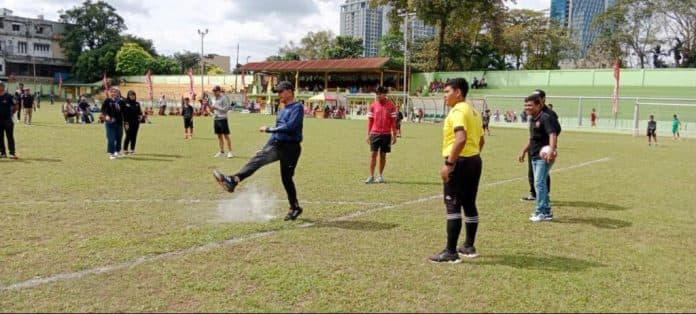 kadispora_buka_turnamen_sepak_bola_crespo_championship_piala_wali_kota_medan