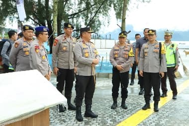kapolda_sumut_cek_kesiapan_pengamanan_aquabike_jetski_world_championship_2023_di_samosir