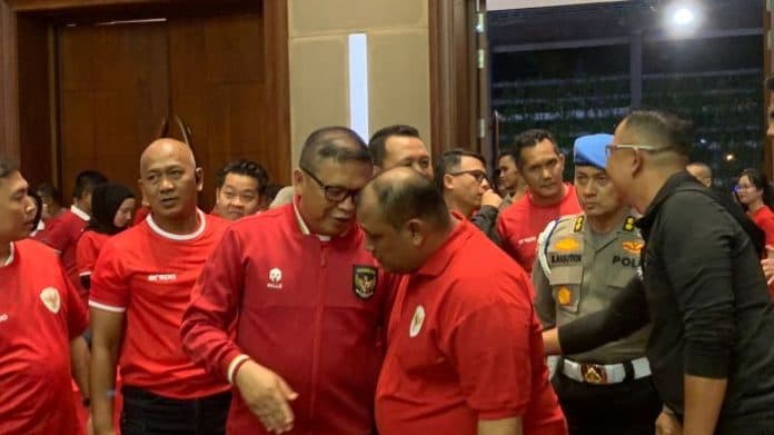 kapolda_sumut_nobar_timnas_u_23_di_wisma_benteng_medan
