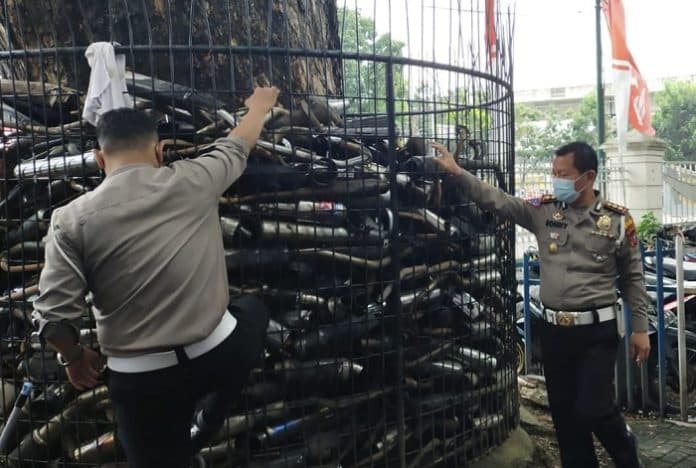 knalpot_blong_hasil_sitaan_diperjualbelikan_ini_jawaban_polrestabes_medan