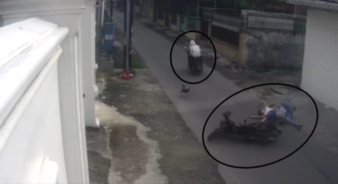 korban_jambret_terpental_di_jalan_polrestabes_medan_kantongi_identitas_pelaku