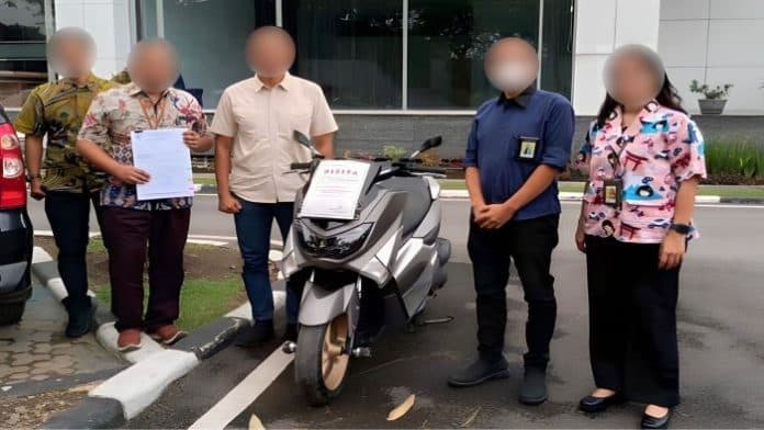 kpp_madya_dua_medan_sita_aset_penunggak_pajak_motor_senilai_rp24_juta