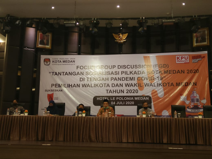 kpu_medan_sebut_siap_laksanakan_tahapan_pilkada_dengan_protokol_kesehatan