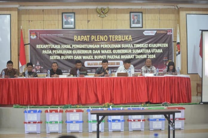 kpu_pakpak_bharat_gelar_rapat_pleno_terbuka_rekapitulasi_pilkada_2024