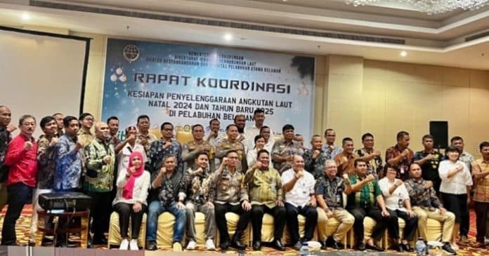 ksop_belawan_gelar_rakor_kesiapan_angkutan_antisipasi_penumpang_nataru