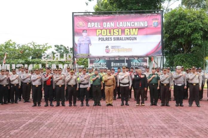 launching_polisi_rw_polres_simalungun_tugaskan_414_personel