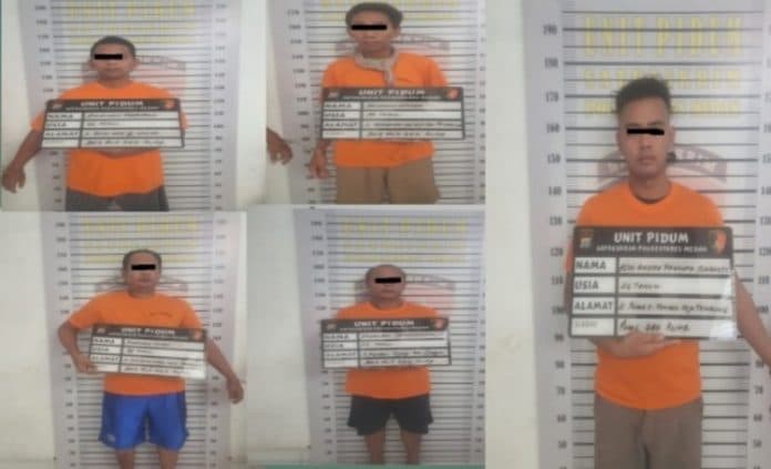 lebih_20_kali_mencuri_polretabes_medan_ringkus_5_orang_tersangka_termasuk_penadahnya