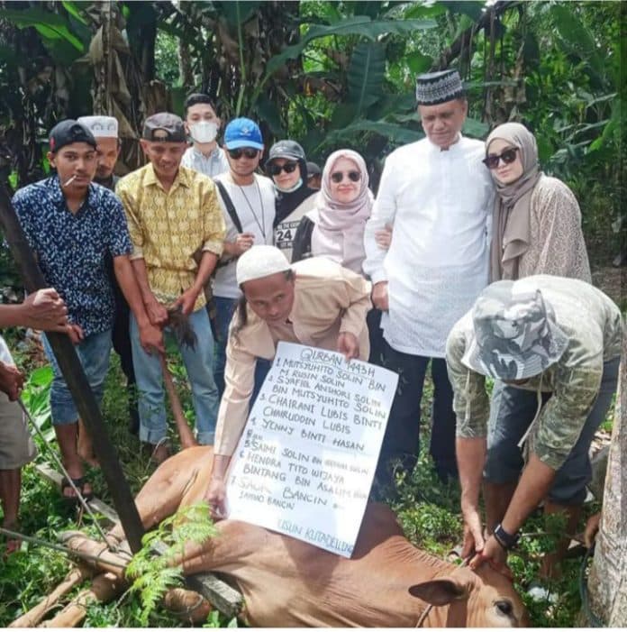 lembaga_amil_zakat_nasional_serahkan_120_ekor_hewan_kurban_ke_pakpak_bharat