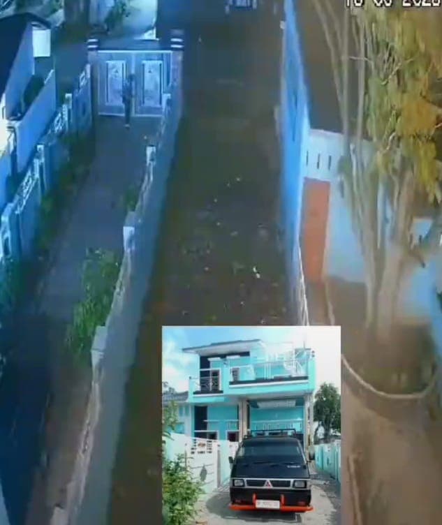 lupa_kunci_pagar_rumah_mobil_l300_hilang_dicuri
