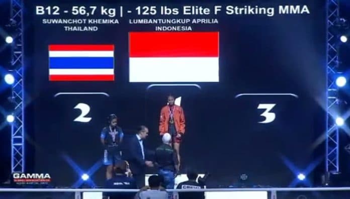 mahasiswi_fik_unimed_juara_1_asian_pacific_mma_di_thailand