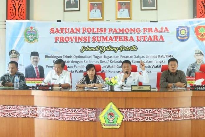 maksimalkan_satlinmas_satpol_pp_sumut_bimtek_di_samosir
