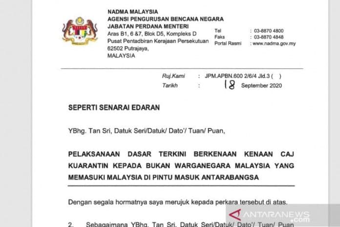 malaysia_kenakan_biaya_karantina_rp16_juta_bagi_wna