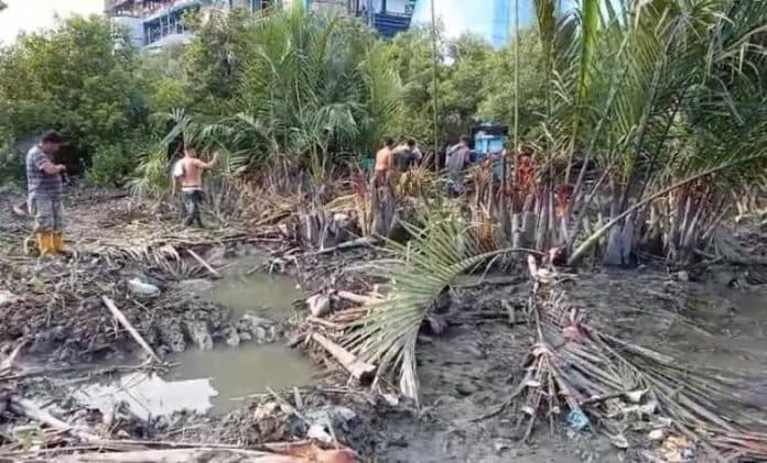 mengatasnamakan_warga_sejumlah_oknum_garap_lahan_di_bagan_deli_medan