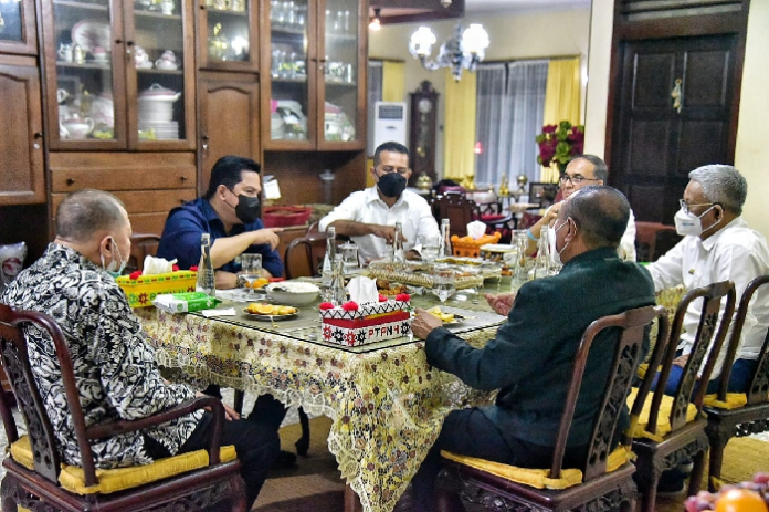 menteri_bumn_bahas_potensi_sumut_bersama_gubsu_dan_wagub