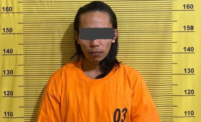 miliki_40_bungkus_sabu_pria_gondrong_ini_diringkus_polres_binjai