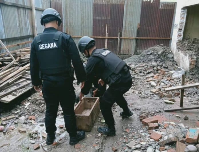 mortir_ditemukan_saat_gali_pondasi_bangunan_di_medan