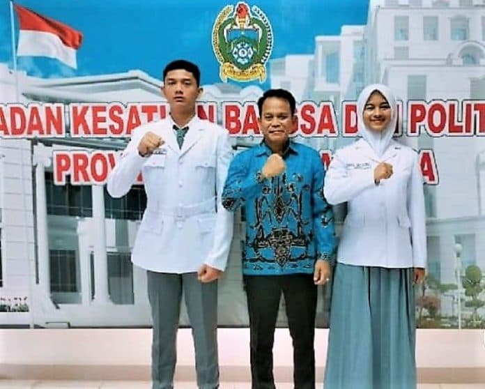 nabil_arya_barata_lubis_dan_davina_anis_raisha_wakili_sumut_calon_paskibraka_pusat_hasil_seleksi_kesbangpol_sumut