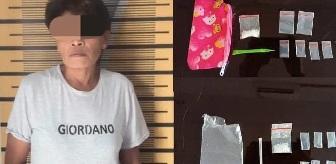 nekat_wanita_paruh_baya_ini_simpan_sabu_di_balik_bra