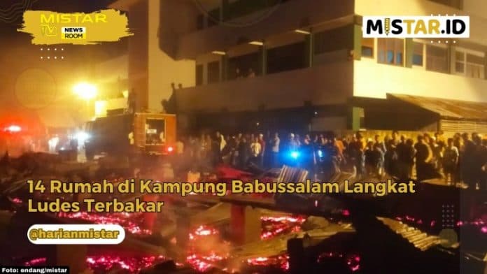 newsroom_14_rumah_di_kampung_babussalam_langkat_ludes_terbakar