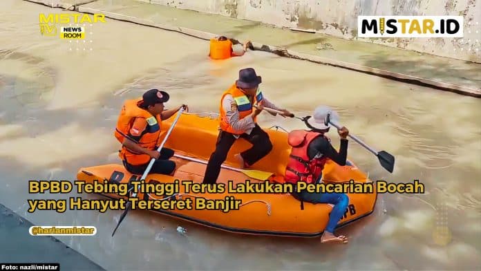 newsroom_bpbd_tebing_tinggi_terus_lakukan_pencarian_bocah_yang_hanyut_terseret_banjir