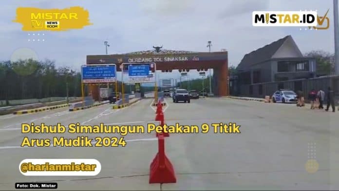 newsroom_dishub_simalungun_petakan_9_titik_arus_mudik_2024