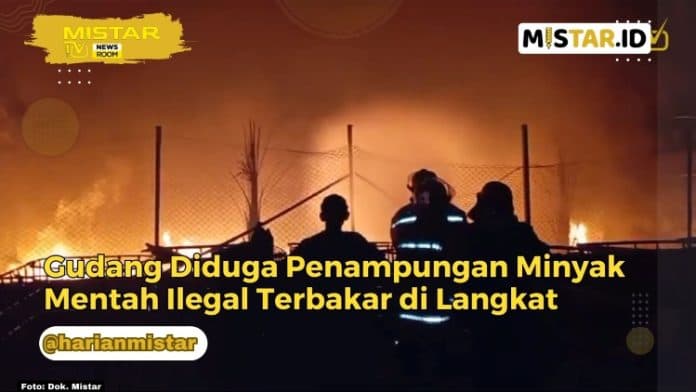 newsroom_gudang_diduga_penampungan_minyak_mentah_ilegal_terbakar_di_langkat