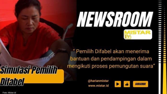 newsroom_kpu_deli_serdang_simulasikan_pemilih_difabel