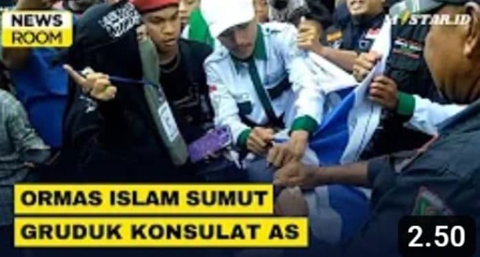newsroom_ormas_islam_sumut_geruduk_konsulat_as_di_medan