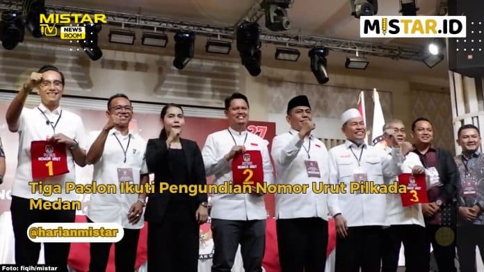 newsroom_tiga_paslon_ikuti_pengundian_nomor_urut_pilkada_medan