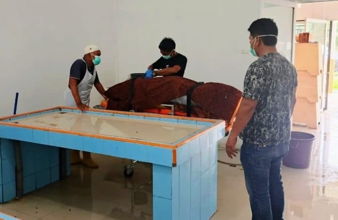 nyaris_ke_laut_mayat_satyo_nyangkut_di_sampan_nelayan_tanjung_tiram
