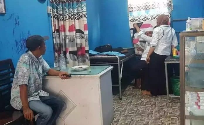 orang_tua_korban_penembakan_melapor_ke_polres_belawan
