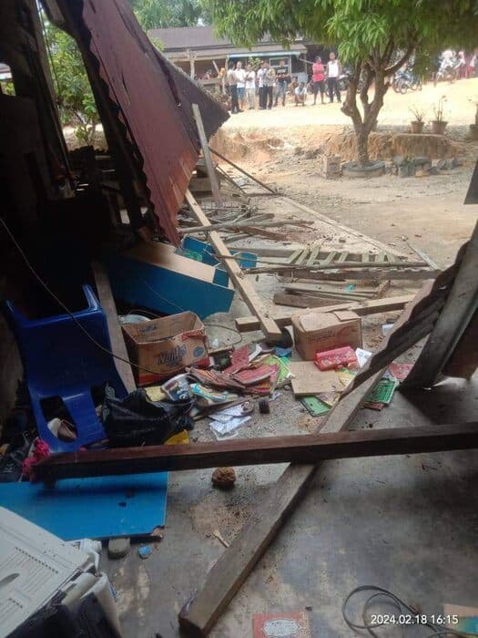 pasca_bentrok_antar_tim_sukses_caleg_polres_langkat_amankan_belasan_warga