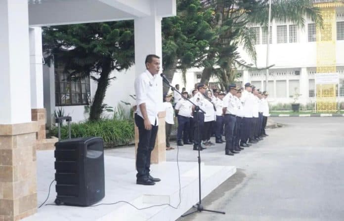 pasca_libur_lebaran_iswar_lubis_terus_jaga_korps_kebersamaan_dishub_medan