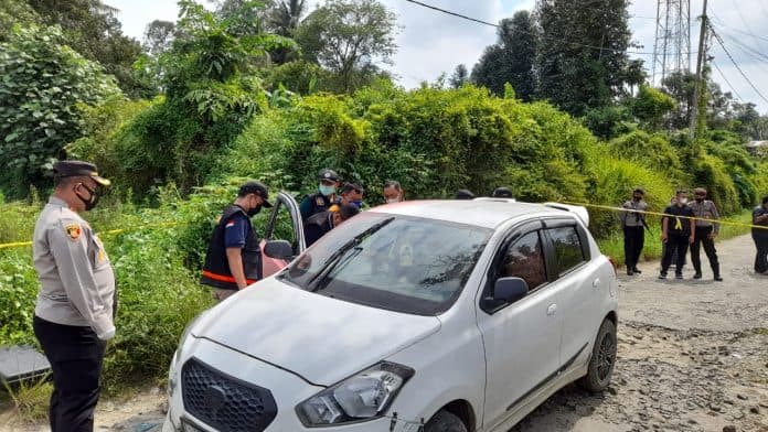 pasca_penembakan_wartawan_labfor_polda_sumut_olah_tkp_cari_selongsong_peluru