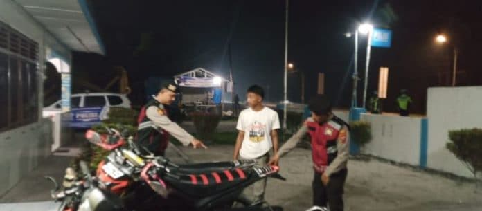 patroli_geng_motor_polres_batu_bara_amankan_15_kendaraan_roda_dua