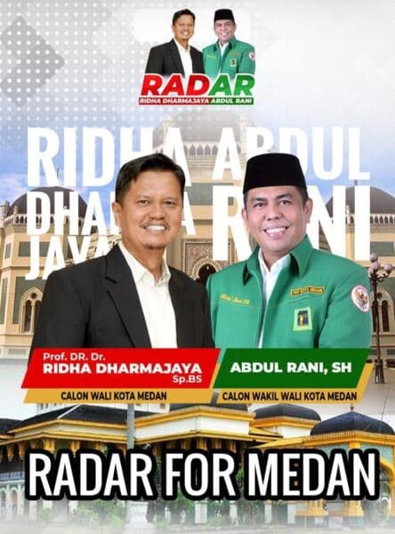 pdip_ganti_calon_wawalkot_medan_tunjuk_abdul_rani_dampingi_prof_ridha_dharmajaya